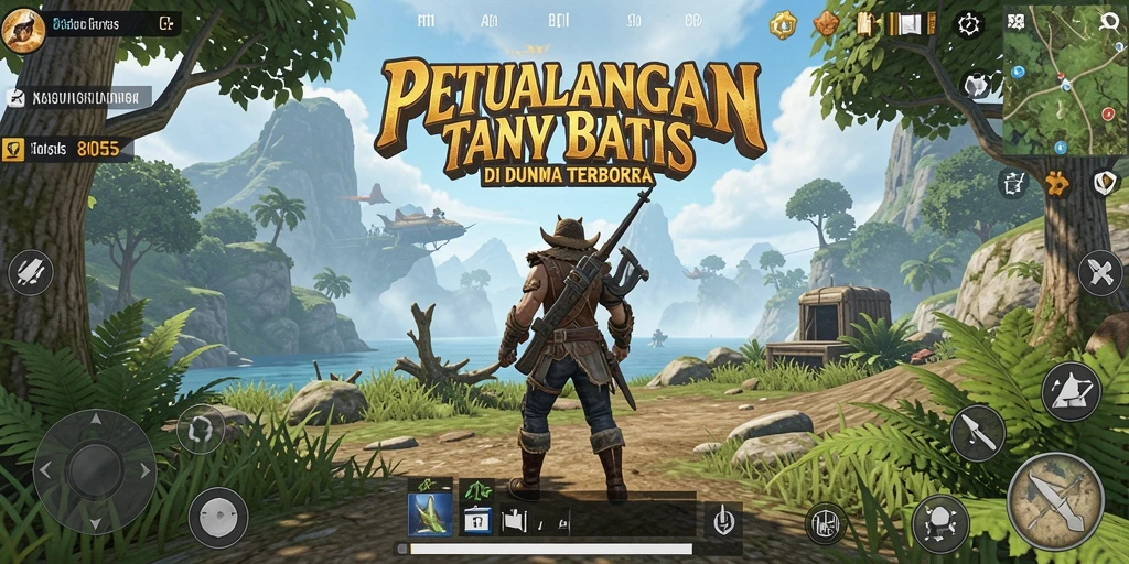Tangkapan layar dari gameplay Open World yang menakjubkan di 8055.