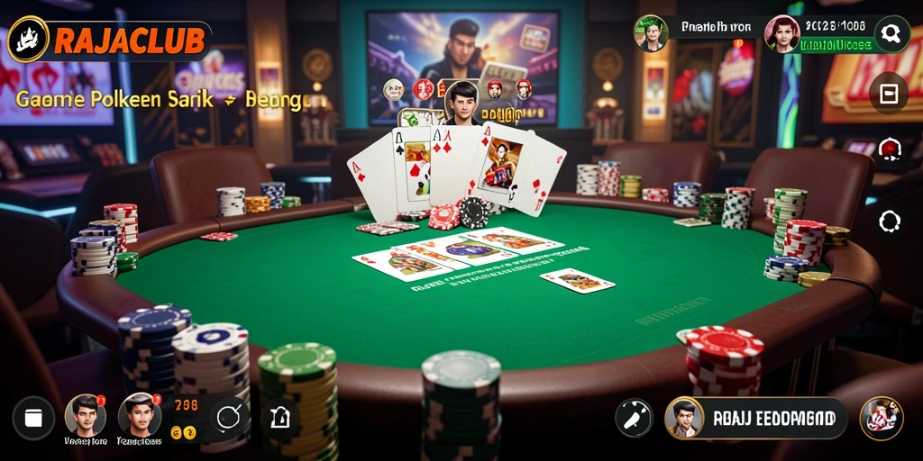 Gameplay seru dan mendebarkan dalam RAJACLUB.