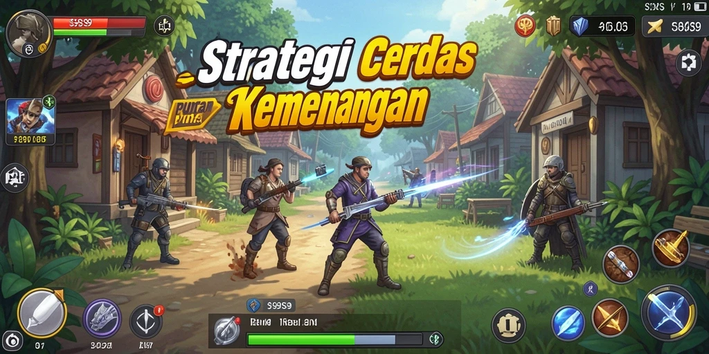 Gameplay S9S9 yang mendebarkan dan strategis.