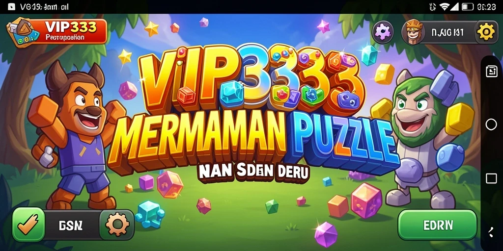 Tampilan gameplay <strong>VIP333</strong> yang menggugah semangat puzzle.
