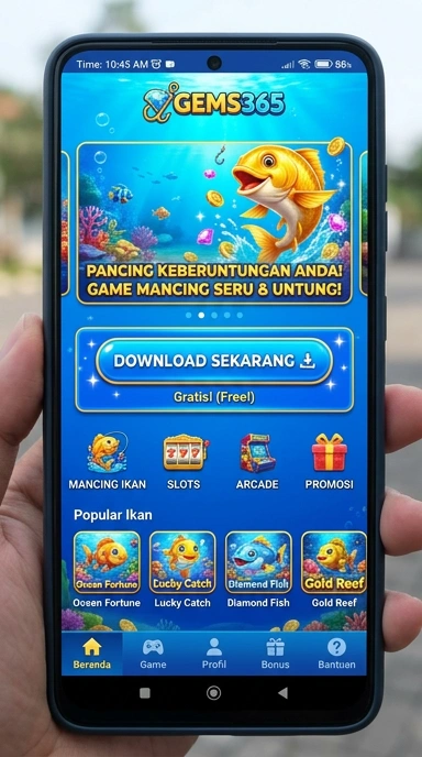 Proses unduh yang cepat dan efisien di gems365.